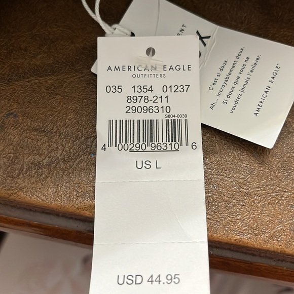 NWT - AMERICAN EAGLE FLANNEL SHIRT , SIZE LARGE - Picture 6 of 6